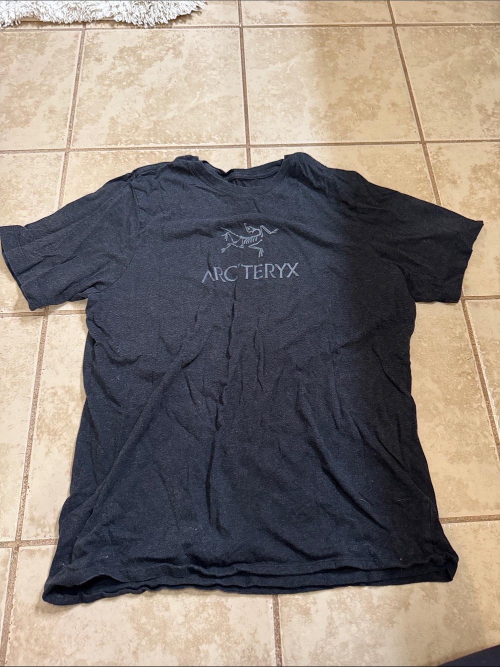 Arc'teryx Charcoal Short-Sleeve Logo Tee
